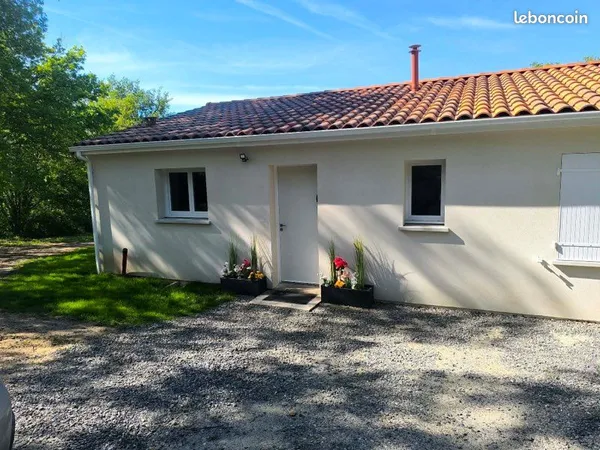 Maison neuve 3chambre et jardin
