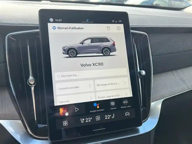 Volvo Xc90 t8 awd hybride rechargeable 455 ch geartronic 8 7pl — photo 35