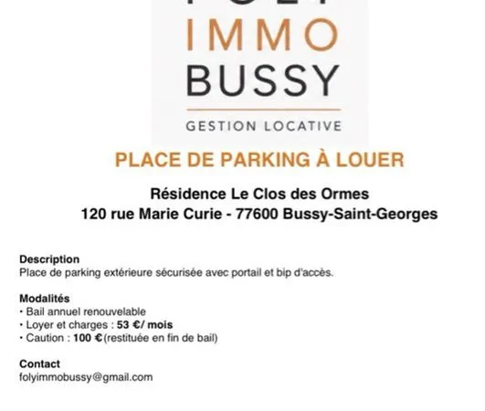 Place parking