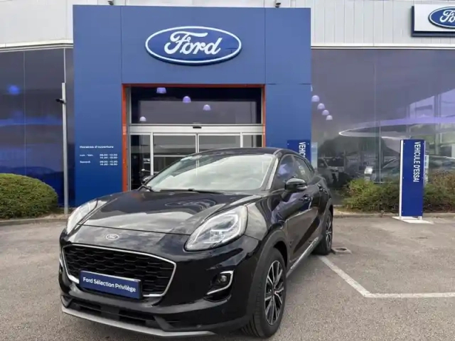 Ford Puma 1.0 flexifuel 125ch s&amp;s mhev titanium business — photo 1