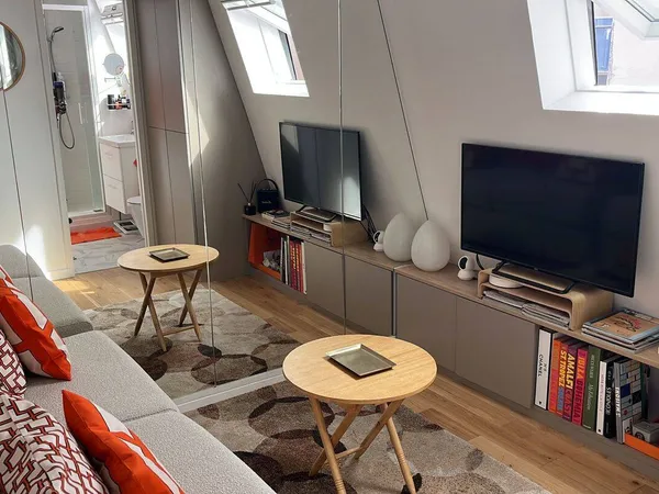 Studio 1 pièce 12 m²