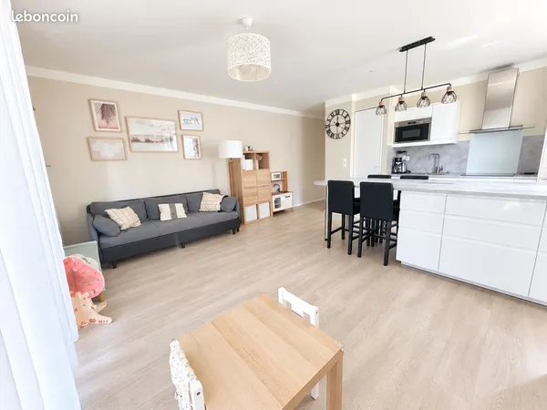 T3 58 m² - Loggia 12 m² - 2 parkings