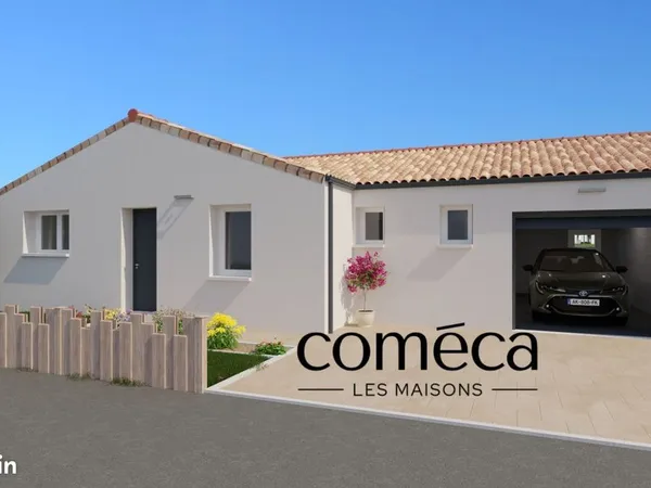Projet de construction d'une maison 79 m² avec terrain à SAINT-VINCENT-SUR-JARD (85)
