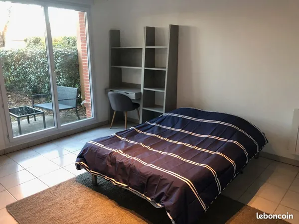 À LOUER - Studio meublé 25 m² avec parking & Fibre inclus -Toulouse Lardenne