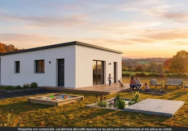 Maison neuve 3 pièces 65 m²