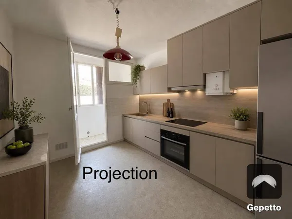 Appartement 3 pièces 57 m²
