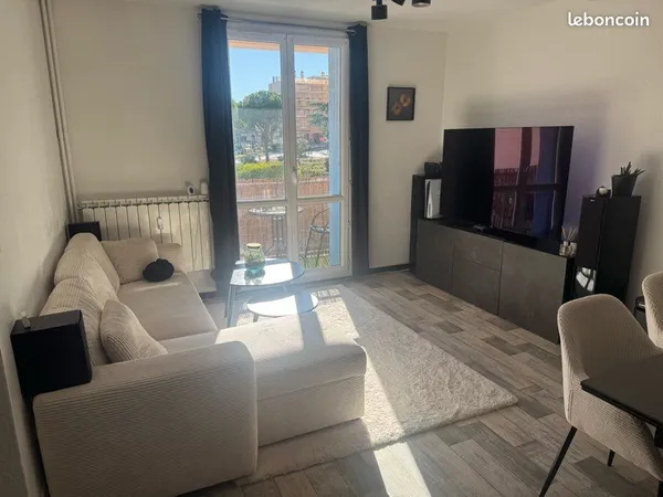 Appartement 3 pieces - balcon - cave