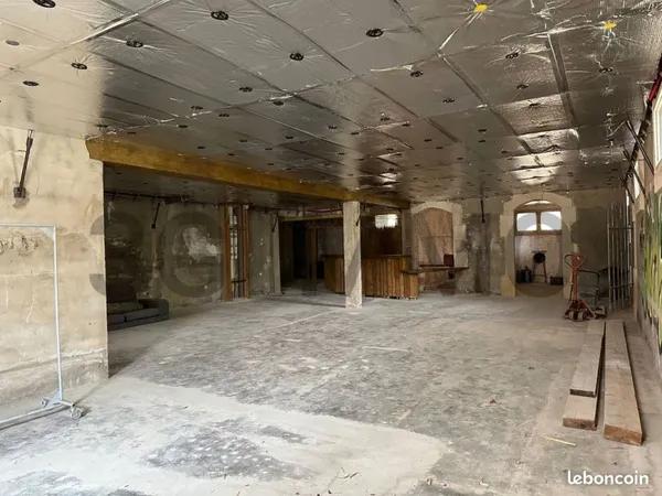Maison spacieuse avec piscine et local professionnel | Zone industrielle à Laudun-l'Ardoise