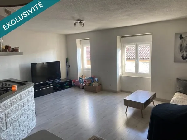 Appartement 75 m² centre Romans
