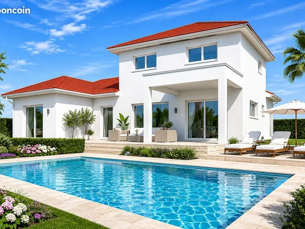 Maison a étage de 123 m² + Garage 23 m²