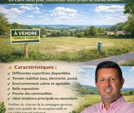 Terrain 1000 m²