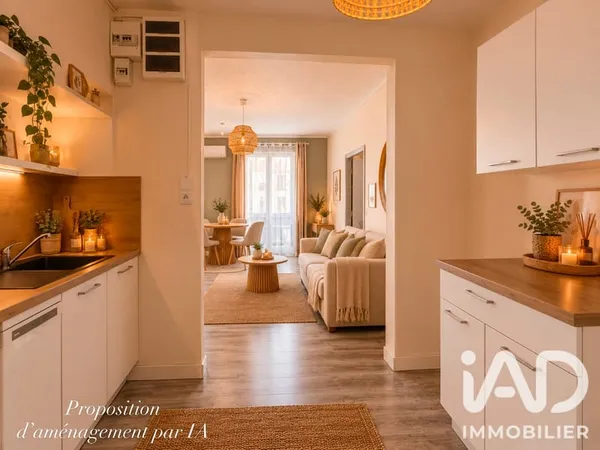 Appartement 3 pièces 56 m²