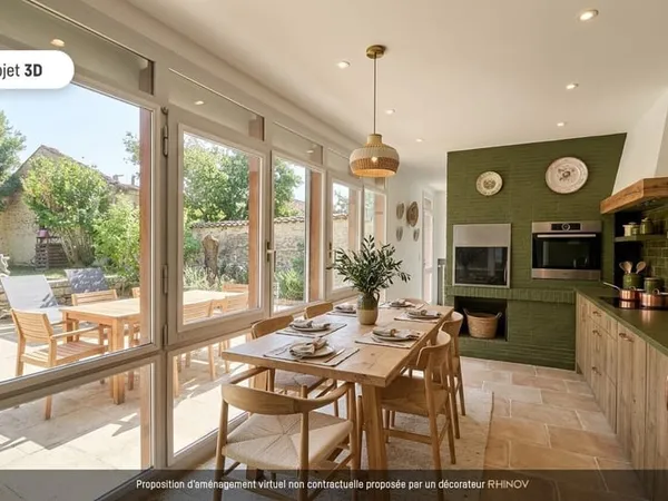 Demeure familiale 312 m2 avec jardin piscinable