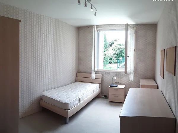 2 chambres meublees face a rennes 2