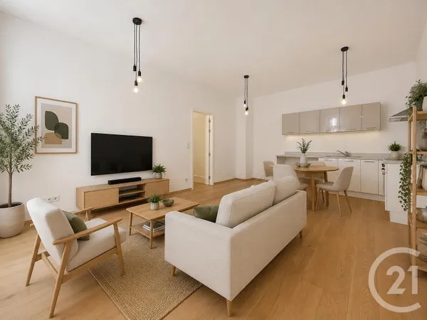 Appartement 3 pièces 60 m²