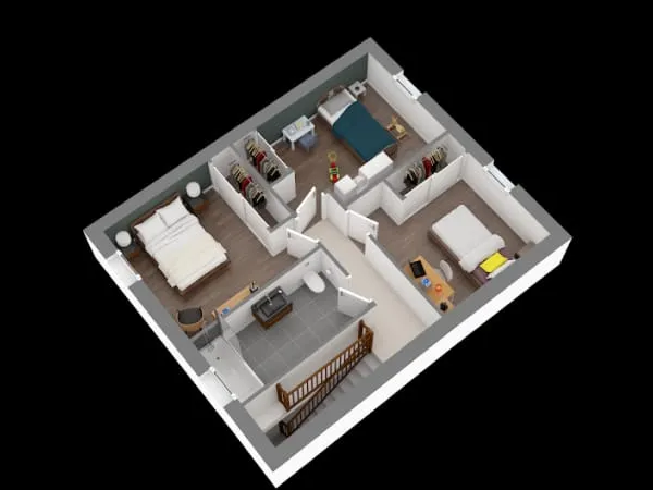 Maison neuve 5 pièces 100 m²