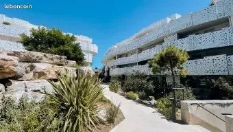Appartement meublé 38m2 Lattes terrasse parking