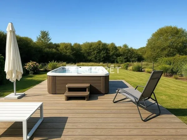 Villa de plain pied au calme avec vue sur la forêt !