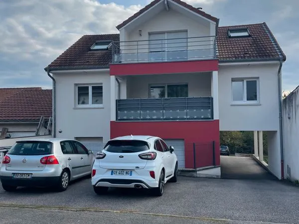 5 min de Faulquemont F2 cuisine équipée plain pied Cave abris voiture