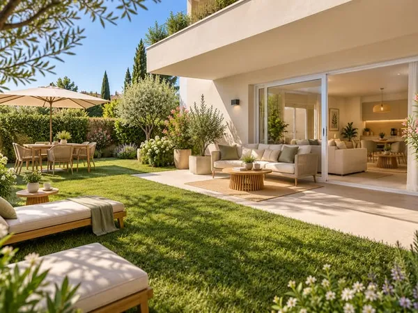 -CARPENTRAS CENTRE - T2 de 40M² avec GRAND JARDIN de 100M²