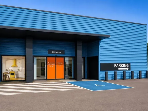 Local commercial 1200 m²