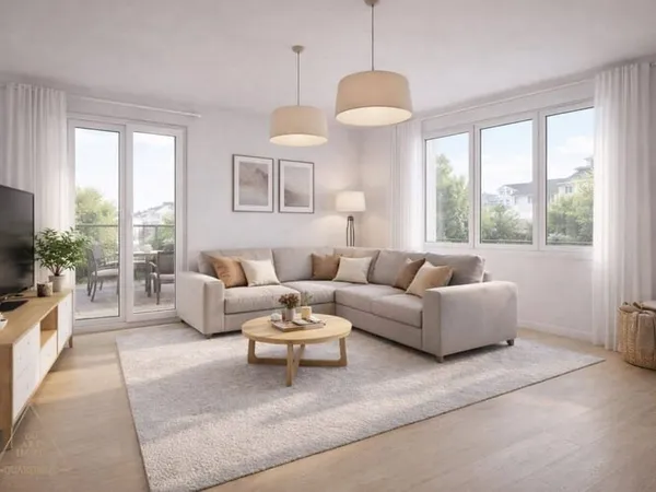 Appartement 3 pièces 62 m²