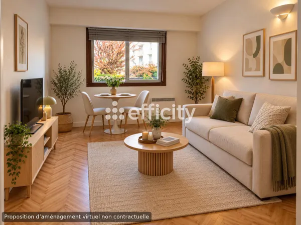 Appartement 1 pièce 26 m²