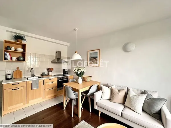 Appartement 1 pièce 16 m²