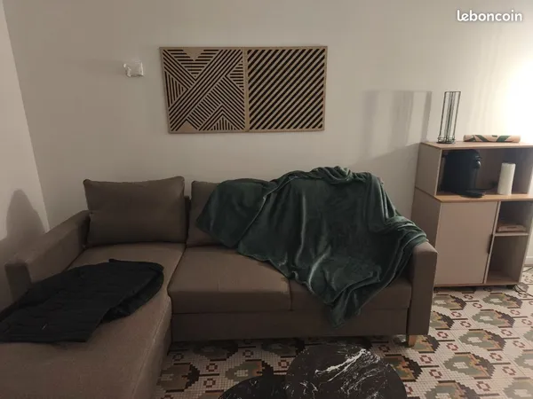 T2 neuf de 40 m² avec grande terrasse de 6 m² - Entièrement équipé