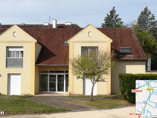 Particulier loue studio meublé, 25 m2, dans résidence calme à Châtillon sur seine - 21400 (2 minutes