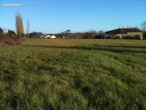 Terrain avec CU pour une maison