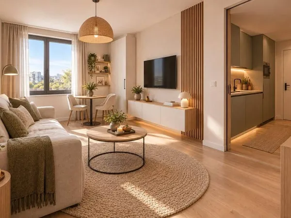 Studio 1 pièce 35 m²