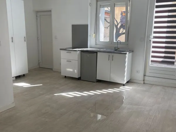 Studio de 31 m² avec petite cour - Lille Wazemmes - 30 mètres du ùétro