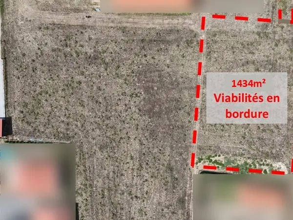 Terrain 1434 m²