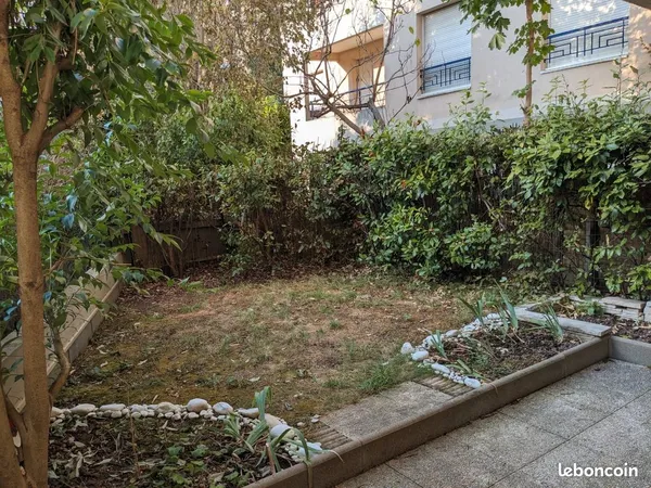 T2 rez de jardin privatif Lyon 3