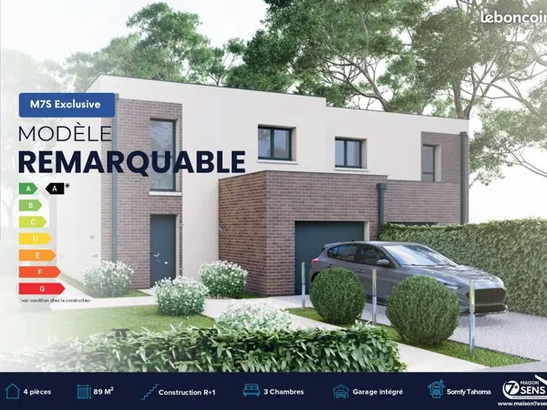 Terrain 310 m² Linas