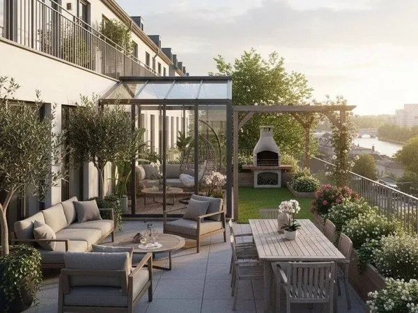 Duplex 5 pièces 155 m²