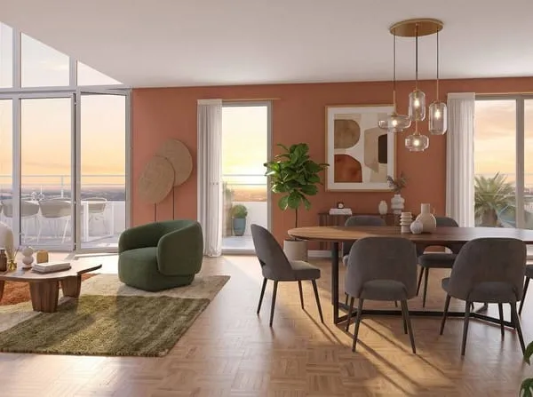 Appartement 3 pièces 62 m²