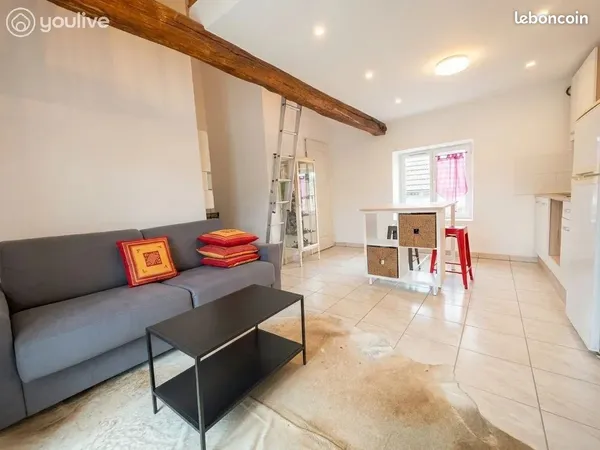 Studio 1 pièce 23 m²