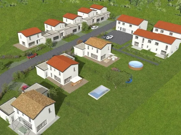 Terrain à bâtir de 720m2 / Lissieu - Bois Dieu