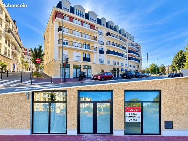 Local neuf 74 m² - chelles-gournay - forte visibilité