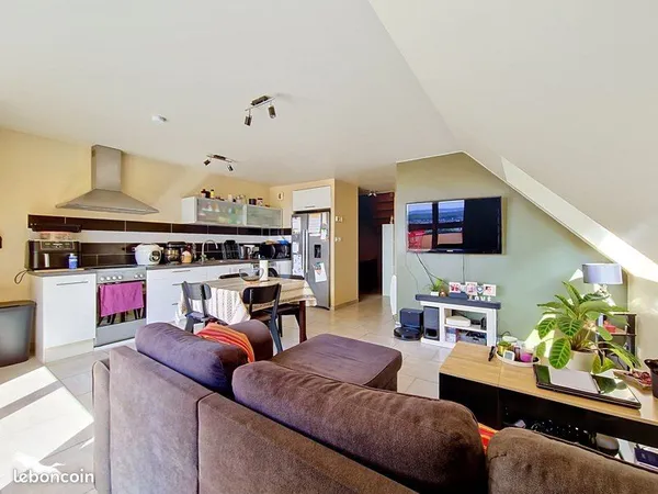 Duplex 3 pièces 46 m²
