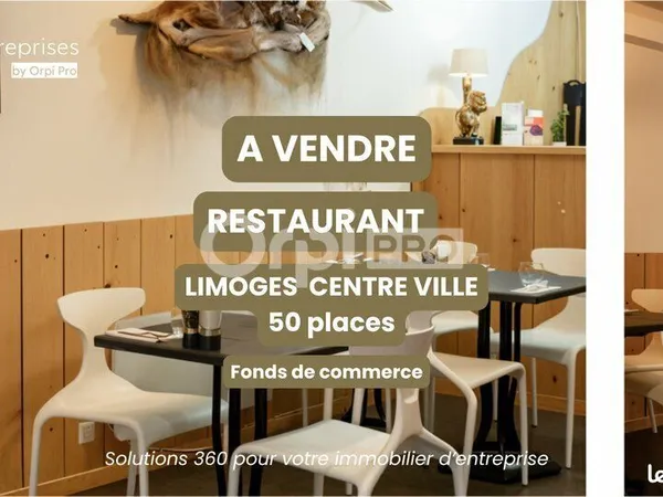 Fonds de commerce restaurant 100 m²