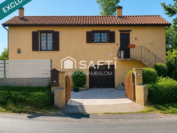 Maison de 88 m² sur terrain de 850 m²