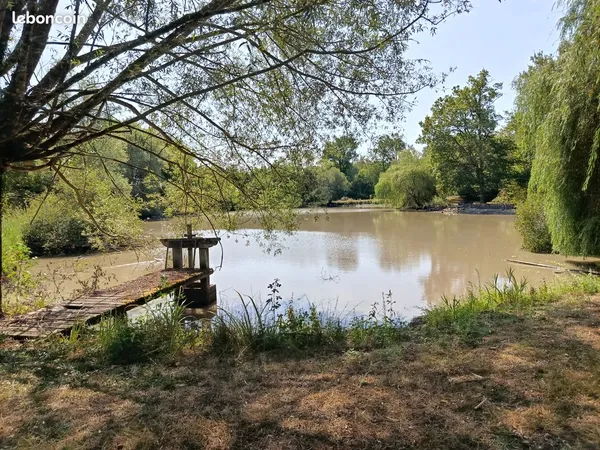 Terrain de loisirs 4 ha avec étang - sologne