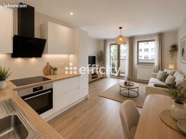 Appartement 2 pièces 43 m²