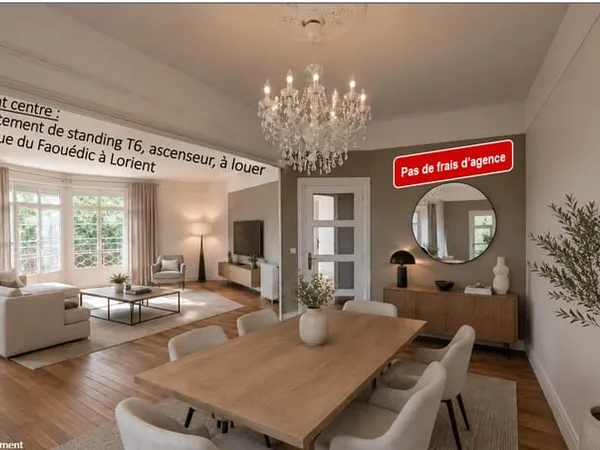 Appartement 6 pièces 152 m²