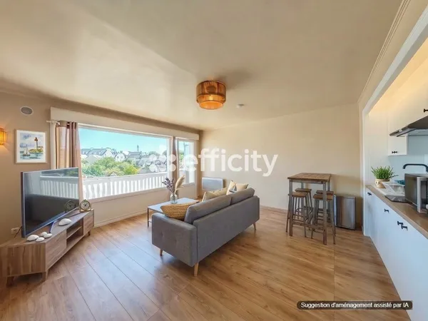 Studio 1 pièce 28 m²