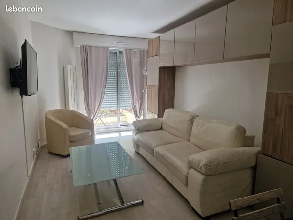 Studio 22m2parking terrasse