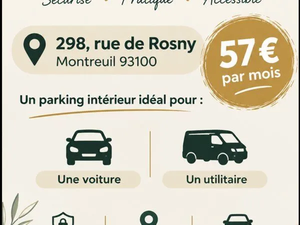 Parking interieur